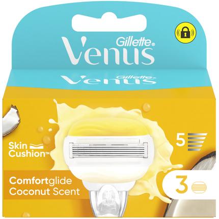 Produktbild Gillette Venus Comfortglide Ersatzklingen für den Damenrasierer Coconut plus Olay 3 Klingen (3 x)