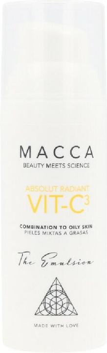 Actual product image Macca Cosmetics ABSOLUT RADIANT VIT-C3 emulsion combination to oily skin 50 (50 ml, 24h cream)