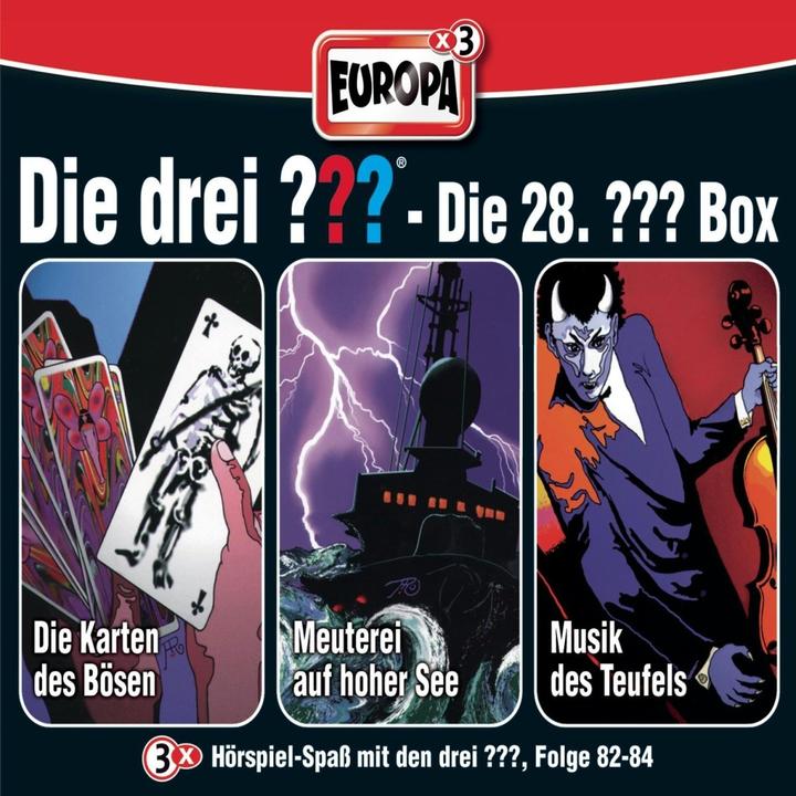 Image du produit Les trois boîtes 28. épisodes 82 84 (point d'interrogation) (Allemand)