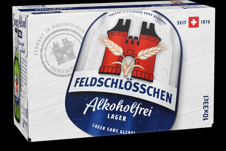 Image du produit Feldschlösschen Non-alcoholic (10 x 33 cl)