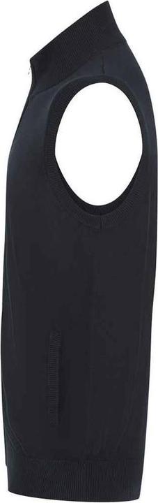 Actual product image Henbury Mens Plain Full Zip Sleeveless Gilet (S)