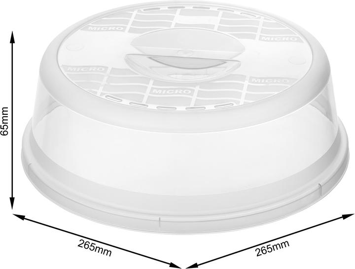 Actual product image Rotho Microwave cover
