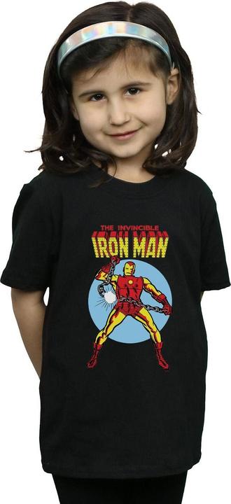 Image du produit - T-shirt THE INVINCIBLE IRON MAN - Fille (152, 158)