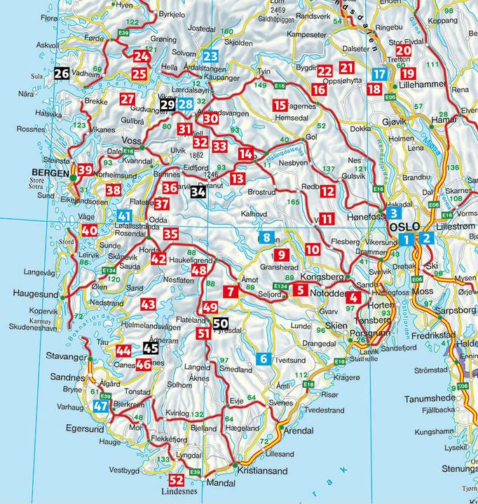 Image du produit Norvège Sud (Guide de randonnées) (Français, Jocelyne Abarca, Andrea Kostial, Tobias Kostial, Bernhard Pollmann, 2024)