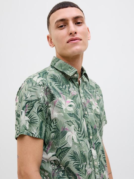 Immagine prodotto Jack & Jones Jjhawaii Aop Shirt Ss Ln (XL)