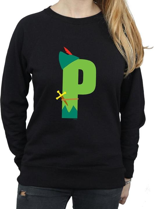 Immagine prodotto Disney Alphabet P Is For Peter Pan Felpa Donna (M)