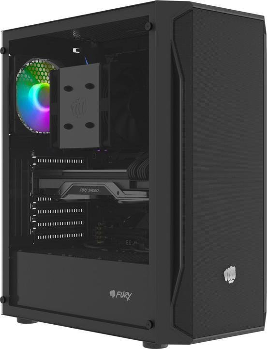 Image du produit Fury Obudowa OBUDOWA SHOBO SH4 RGB MIDI TOWER Z OKNEM CZARNA (ATX, mATX, Mini-ITX)
