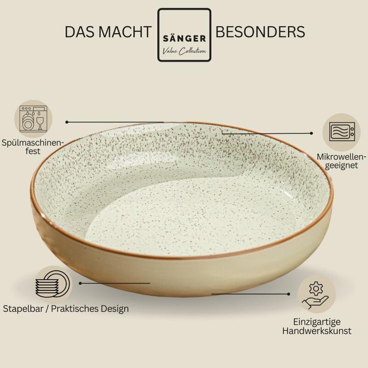 Immagine prodotto Sänger Set di ciotole per pasta Rio (4 x, 22.20 cm)