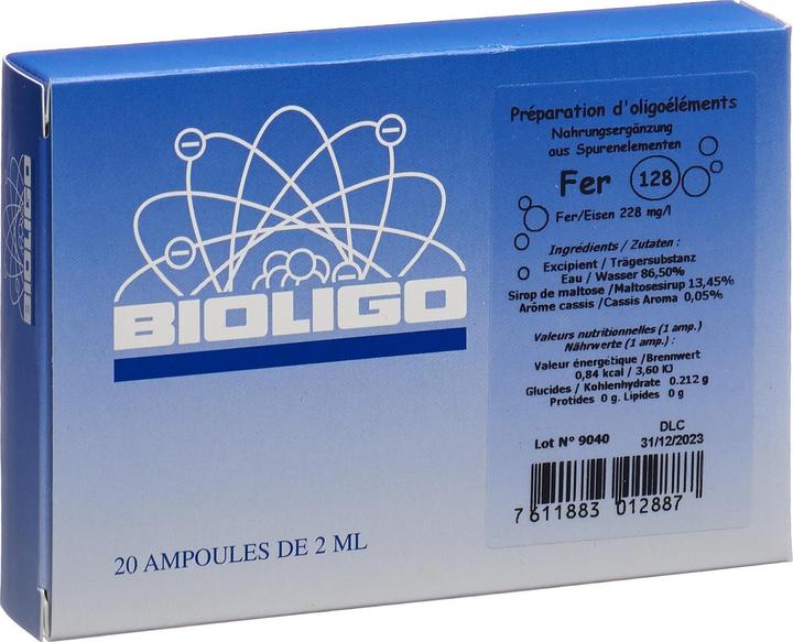 Actual product image Bioligo Fer loosen (1 Piece, Ampoule, 103 g)