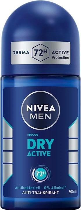 Produktbild Nivea Men Dry Active Roll-on (Roll-on, 50 ml)
