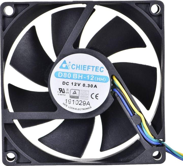 Productafbeelding Chieftec Chiftec kastventilator (80 mm, 1 x)