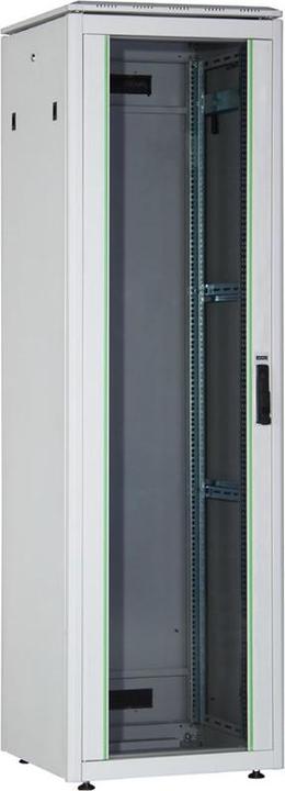 Image du produit Assmann Armoire réseau DIGITUS 42U Unique 600x800mm porte vitrée grise (42 HE, Rack 19 pouces)