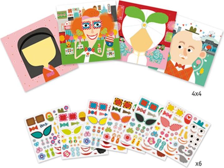 Actual product image Djeco All different 22 x 23 cm