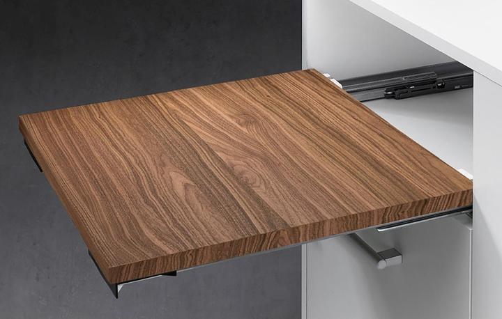 Actual product image Hettich QUADRO 30 V6 BM Silent System full-extension slides