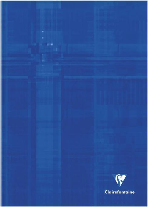 Clairefontaine Notizbuch (A4, Blanko, Harter Einband)
