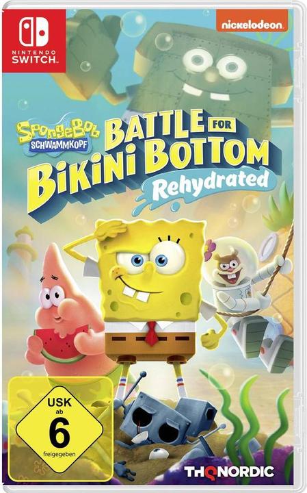 Produktbild THQ Spongebob SquarePants: Battle for Bikini Bottom - Rehydrated (Switch, DE)