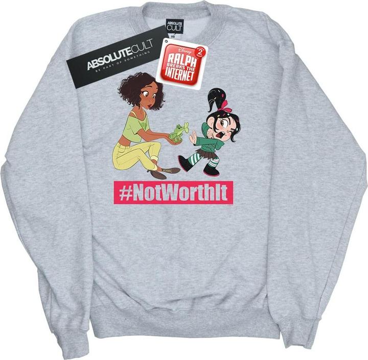 Image du produit Disney - Sweat WRECK IT RALPH TIANA AND VANELLOPE - Femme (XL)