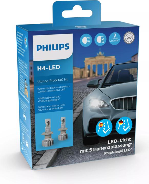 Immagine prodotto Philips Ultinon Pro6000 HL (H4)