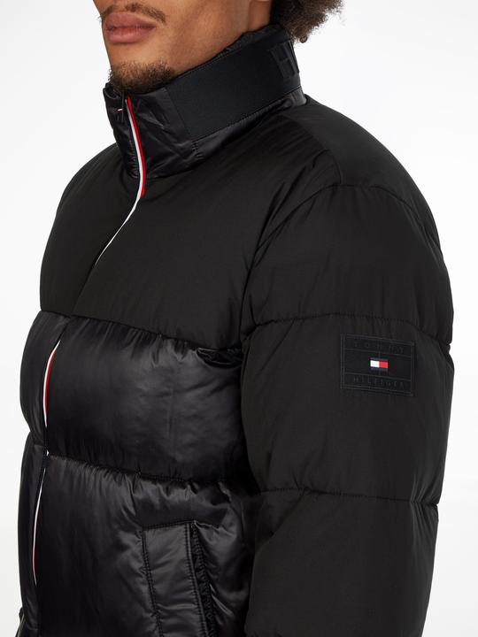Immagine prodotto Tommy Hilfiger Giacca Hilfiger Tech Stand Collar JKT Uomo, Nero, L (L)