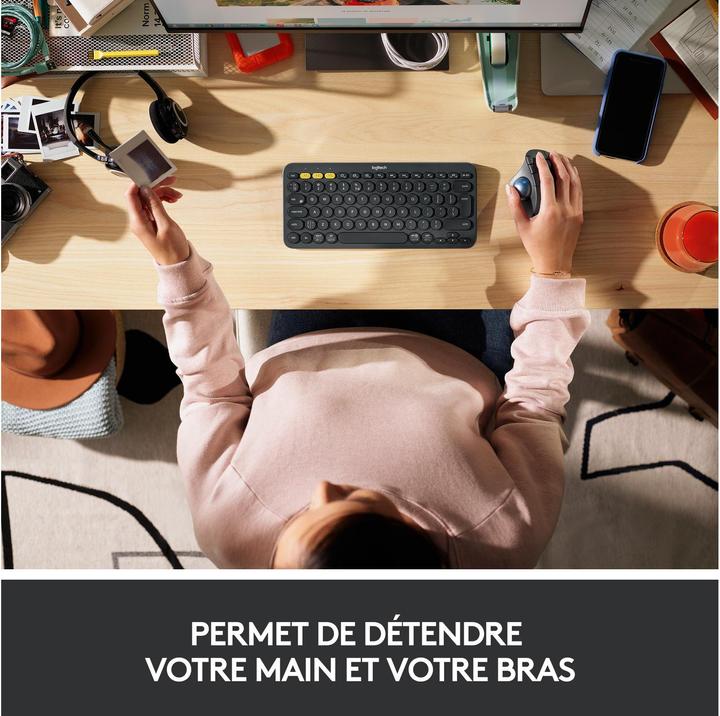 Image du produit Logitech Ergo M575 (Sans fil)