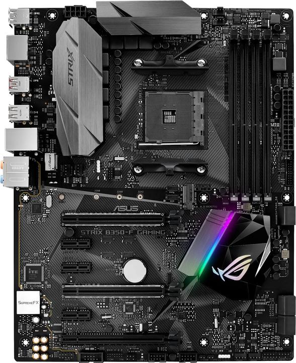 Actual product image ASUS Rog Strix B350-F Gaming (AM4, AMD B350, ATX)