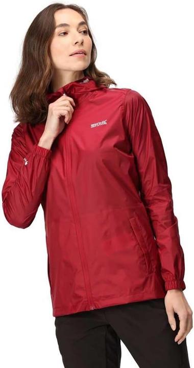 Actual product image Regatta Womens/Ladies Pk It Jkt III Waterproof Hooded Jacket (34 D)