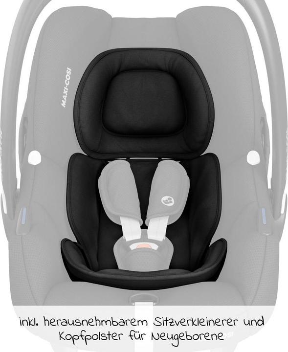 Produktbild Maxi-Cosi CabrioFix I-Size Essential Black (Babyschale, ECE R129/i-Size Norm)