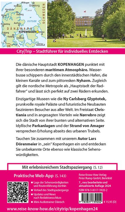 Actual product image CityTrip Kopenhagen (German, Lars Dörenmeier, 2024)