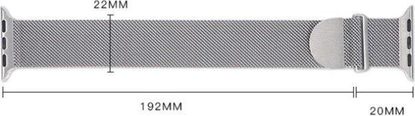 Actual product image MU Classic Milanese Series metal bracelet (42 mm, 44 mm, 45 mm, Metal)