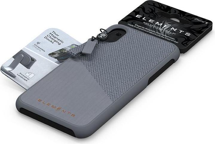 Actual product image Nordic Elements Original Helium - Iphone Xr Case with Real Maple Wood (Medium Gray) (Apple iPhone XR)