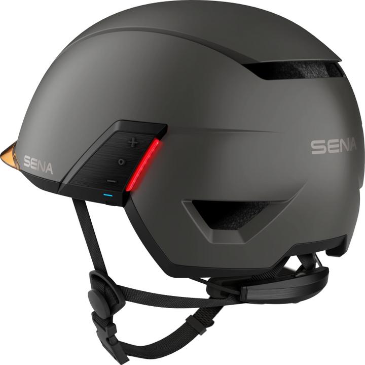 Actual product image Sena U1 - E-Bike Helm mit Kommunikationssystem - Dark Gray (L)