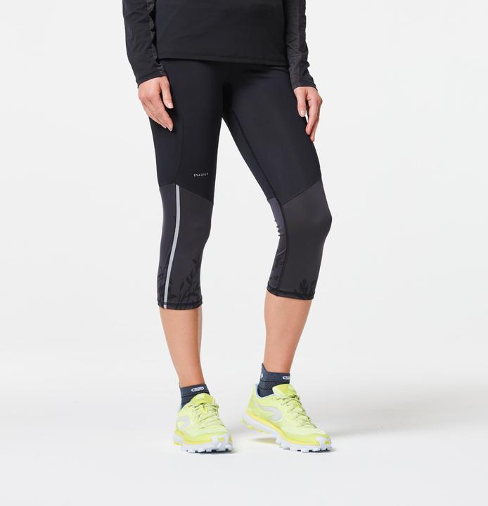 Image du produit Evadict Collant de course 3/4 Trail femme noir/bronze (XXS)