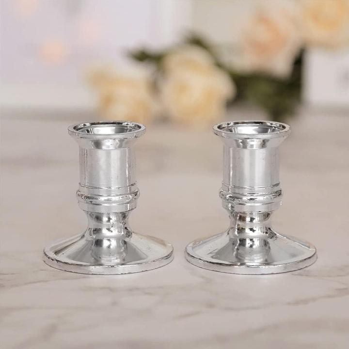 Produktbild Cbx Kerzenständer 3 Köpfe, Kerzenleuchter 3-armig, Kerzenhalter Silber