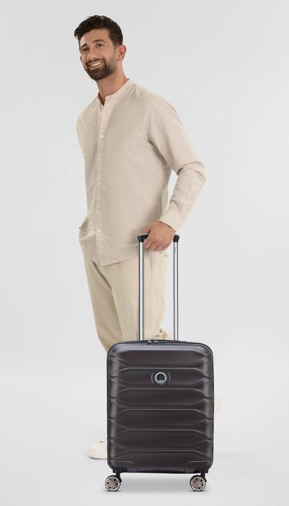 Produktbild Delsey Meteor 4 Rollen Kabinentrolley 55 cm mit Dehnfalte (46 l, Handgepäck (bis 50l))