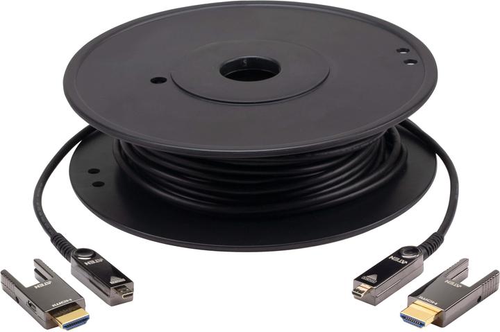 Actual product image Aten VE7835A True 4K HDMI Opt. cable 100 - cable (100 m, HDMI)