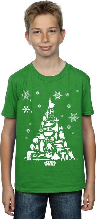Immagine prodotto Star Wars Christmas Tree Maglietta Ragazzi (140, 146)