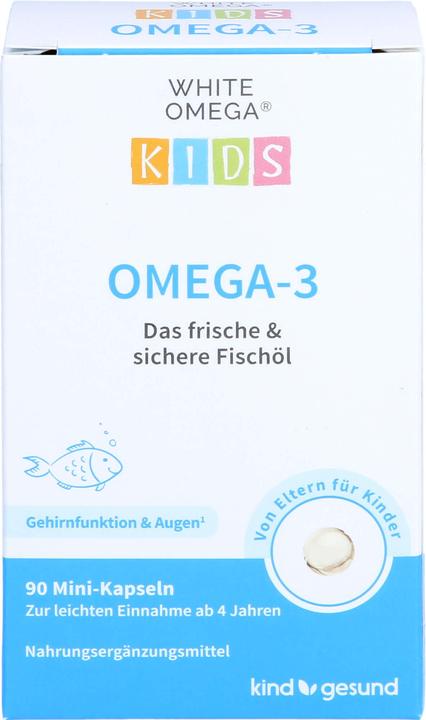 Produktbild White Omega Kids Fischöl Kapseln Kaps (90 Stück, Kapseln)