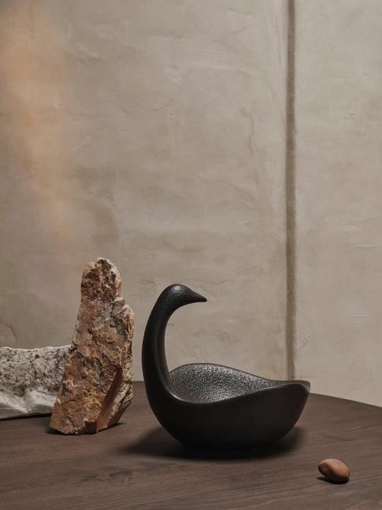 Immagine prodotto Ferm Living Centrotavola Cigno - Nero (27 x 32 cm)
