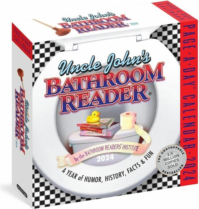 Actual product image Uncle John's Bathroom Reader Page-A-Day Calendar 2024 (English)