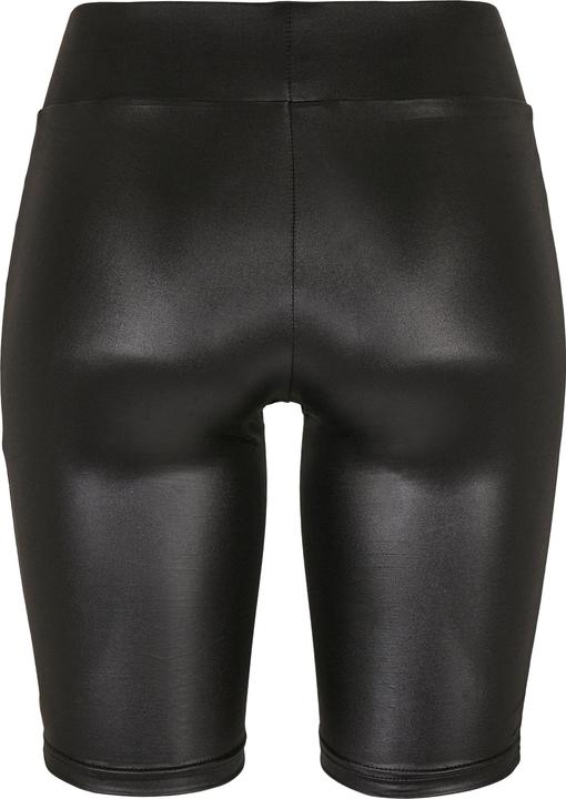 Actual product image Urban Classics Ladies Imitation Leather Cycle Shorts (4XL)