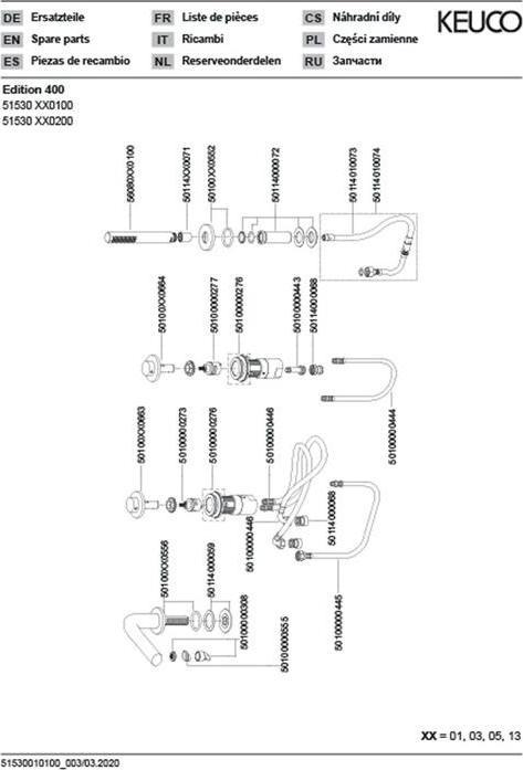 Produktbild Keuco 4-Loch-Wannenmischer EDITION 400 Wannenrand Ausldg 180mm vc