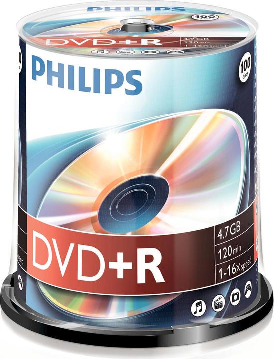 Philips 1x100 DVD+R 4,7GB 16x SP (100 x)