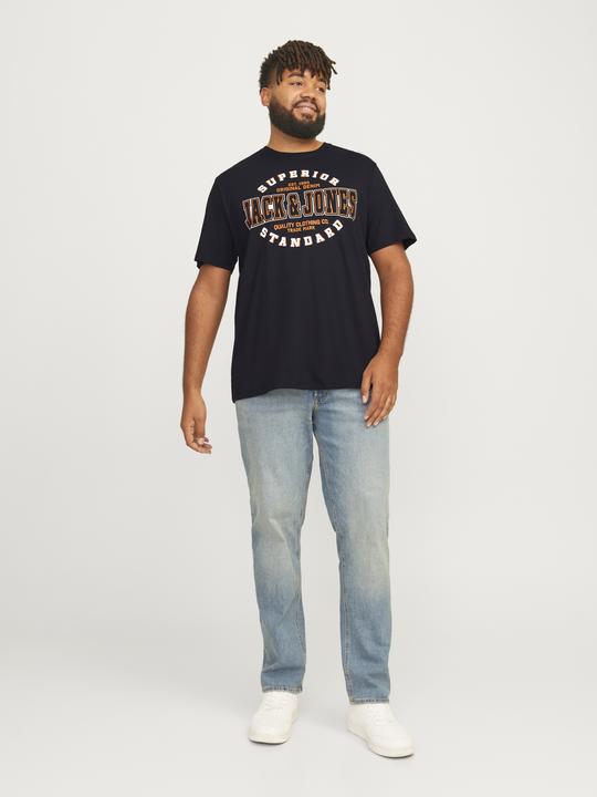 Produktbild Jack & Jones Jjelogo Tee Ss O-Neck 2 Col Aw24 S Pls (6XL)