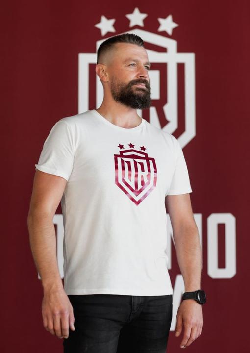 Immagine prodotto Dinamo T-SHIRT XL da uomo "" CON STAMPA ROSSA METALLICA (XL)