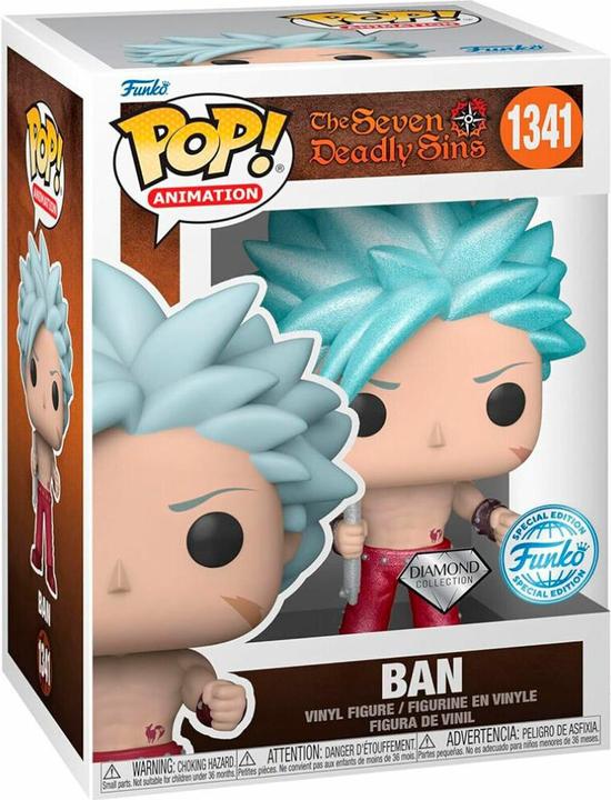 Image du produit Funko Pop! Animation : The Seven Deadly Sins S1 - Ban (Diamond Collection) (Special Edition) #1341 Vi