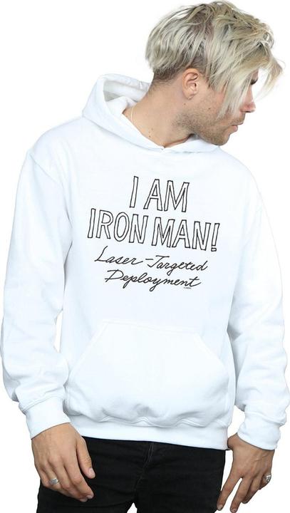Produktbild I Am Iron Man Kapuzenpullover (XXL)
