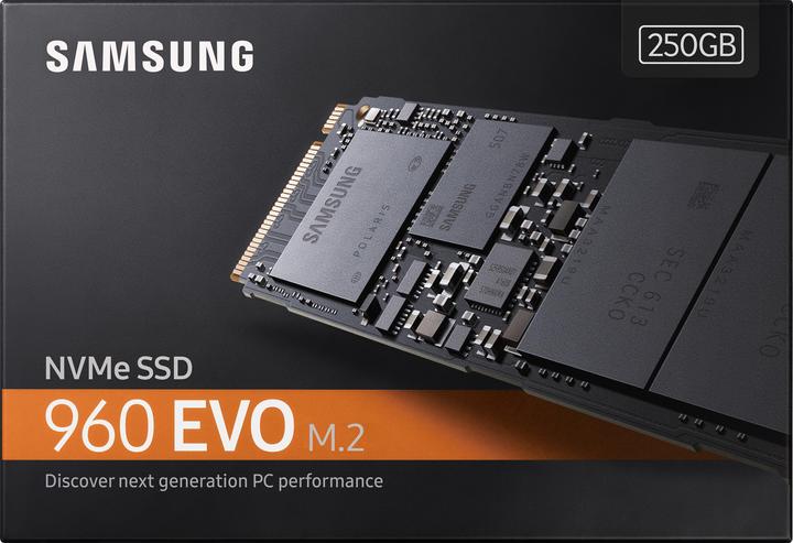 Produktbild Samsung 960 Evo (250 GB, M.2 2280)