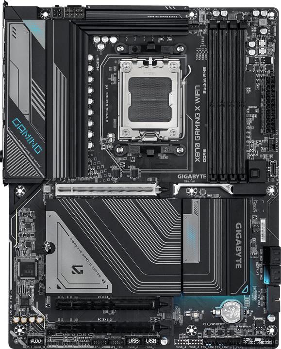 Produktbild Gigabyte X870 GAMING X WIFI7 (AM5, AMD X870, ATX)