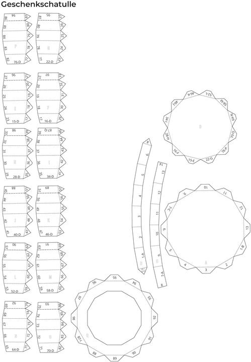 Image du produit PaperShape - Ce calendrier est unique - Calendrier perpétuel (49 x 66 cm, Allemand)