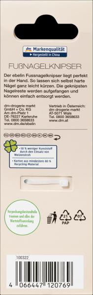 Actual product image dm ebelin Toenail clippers